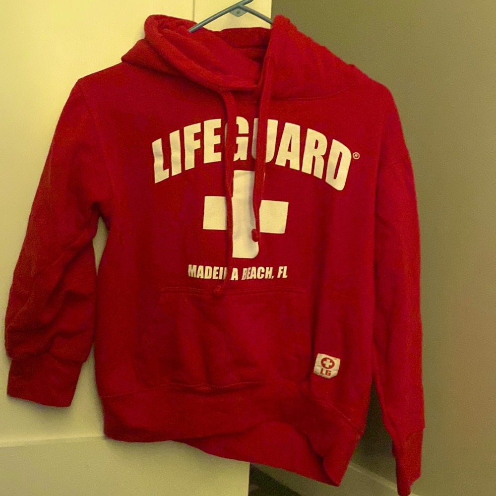 lifeguard sweatshirt that i got in florida